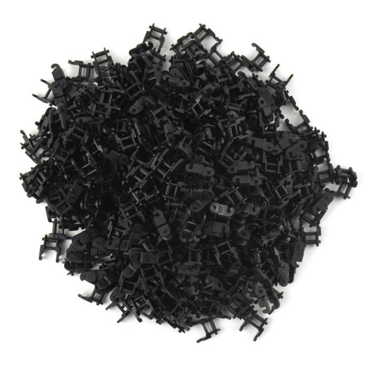 LEGO® LEGO® Technic Kleine Kettenglieder Schwarz 3711 - Menge 100x Spielbausteine, (Bausteine, 100 St., Kreativ-Set), Made in Europe