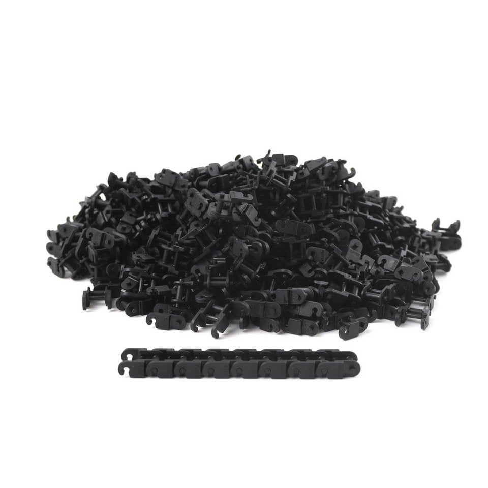 LEGO® LEGO® Technic Kleine Kettenglieder Schwarz 3711 - Menge 100x Spielbausteine, (Bausteine, 100 St., Kreativ-Set), Made in Europe