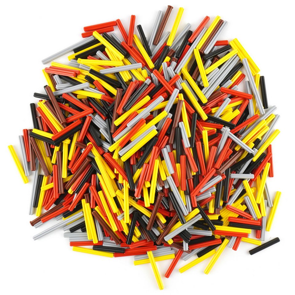 LEGO® LEGO® Technic Kreuzstangen Gemischt NEU! Menge 500x Spielbausteine, (Bausteine, 500 St., Kreativ-Set), Made in Europe