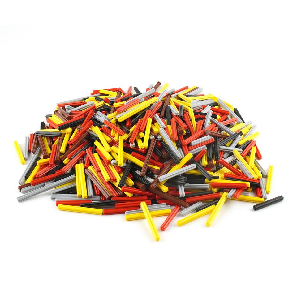 LEGO® LEGO® Technic Kreuzstangen Gemischt NEU! Menge 500x Spielbausteine, (Bausteine, 500 St., Kreativ-Set), Made in Europe
