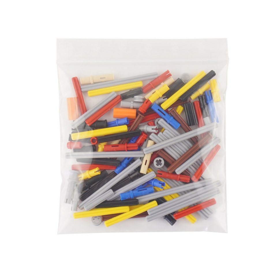 LEGO® LEGO® Technic Pins Verbinder Achsen Gemischt NEU! Menge 250x Spielbausteine, (Bausteine, 250 St., Kreativ-Set), Made in Europe