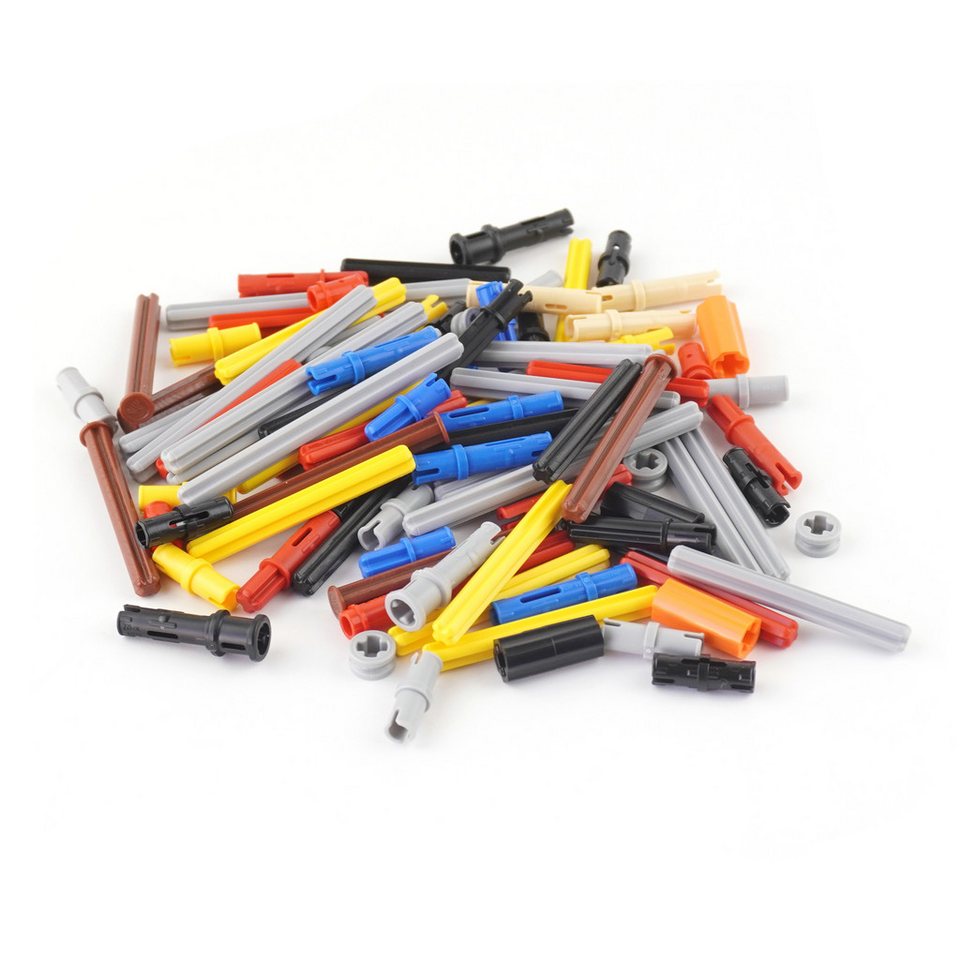 LEGO® LEGO® Technic Pins Verbinder Achsen Gemischt NEU! Menge 250x Spielbausteine, (Bausteine, 250 St., Kreativ-Set), Made in Europe