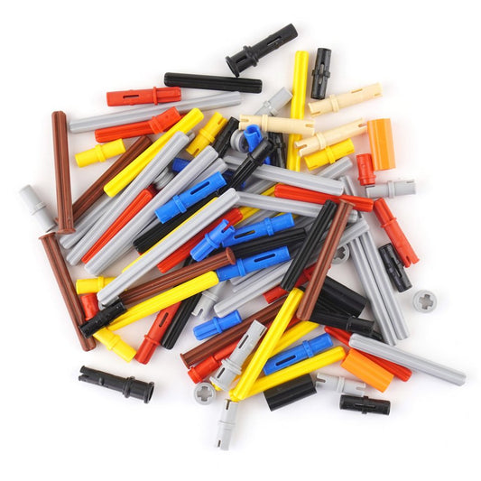 LEGO® LEGO® Technic Pins Verbinder Achsen Gemischt NEU! Menge 250x Spielbausteine, (Bausteine, 250 St., Kreativ-Set), Made in Europe