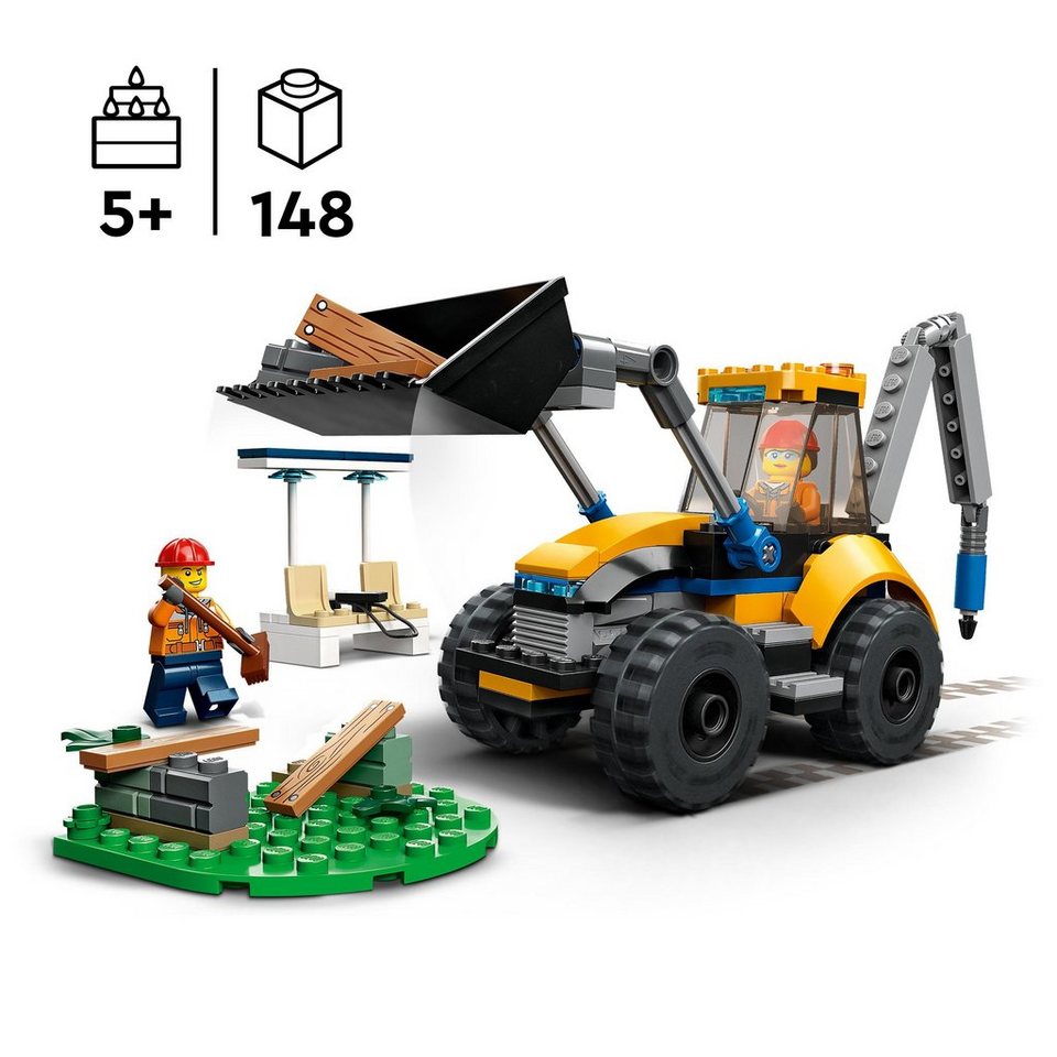 LEGO® LEGO Radlader Konstruktionsspielsteine