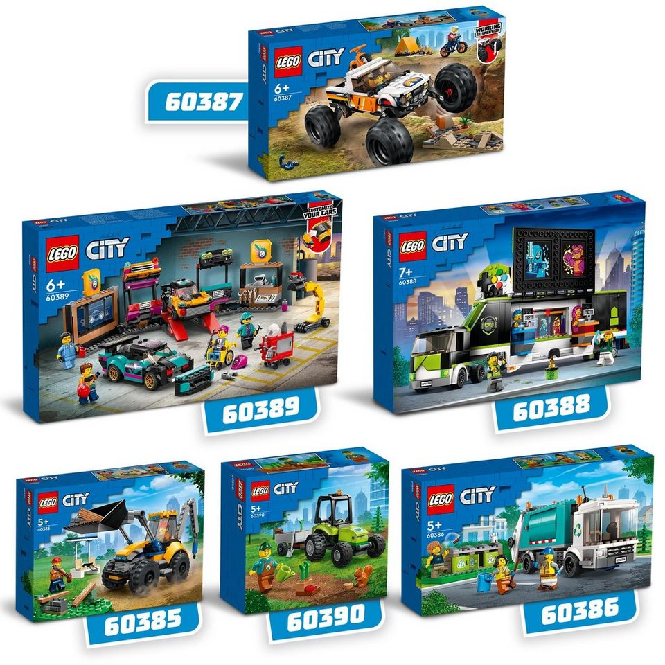 LEGO® LEGO Radlader Konstruktionsspielsteine