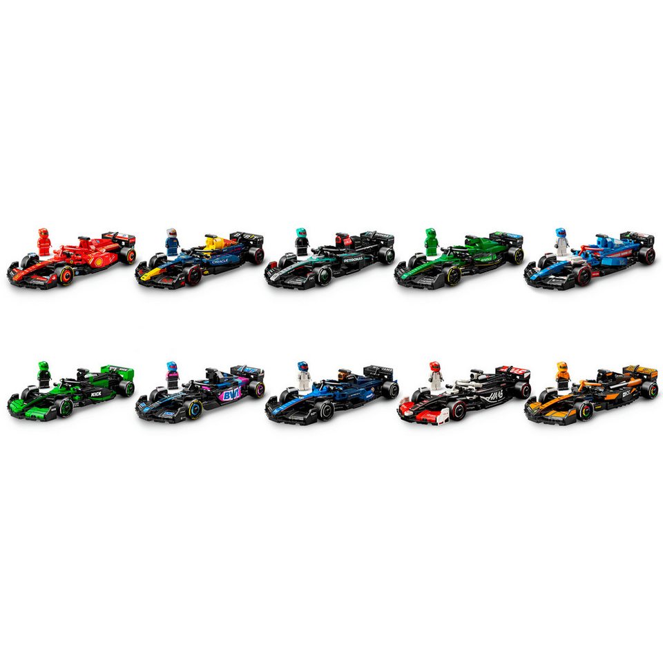 LEGO® LEGO Speed Champions Formel 1 Bundle, Spielbausteine