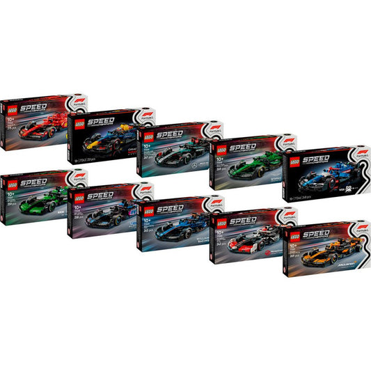LEGO® LEGO Speed Champions Formel 1 Bundle, Spielbausteine