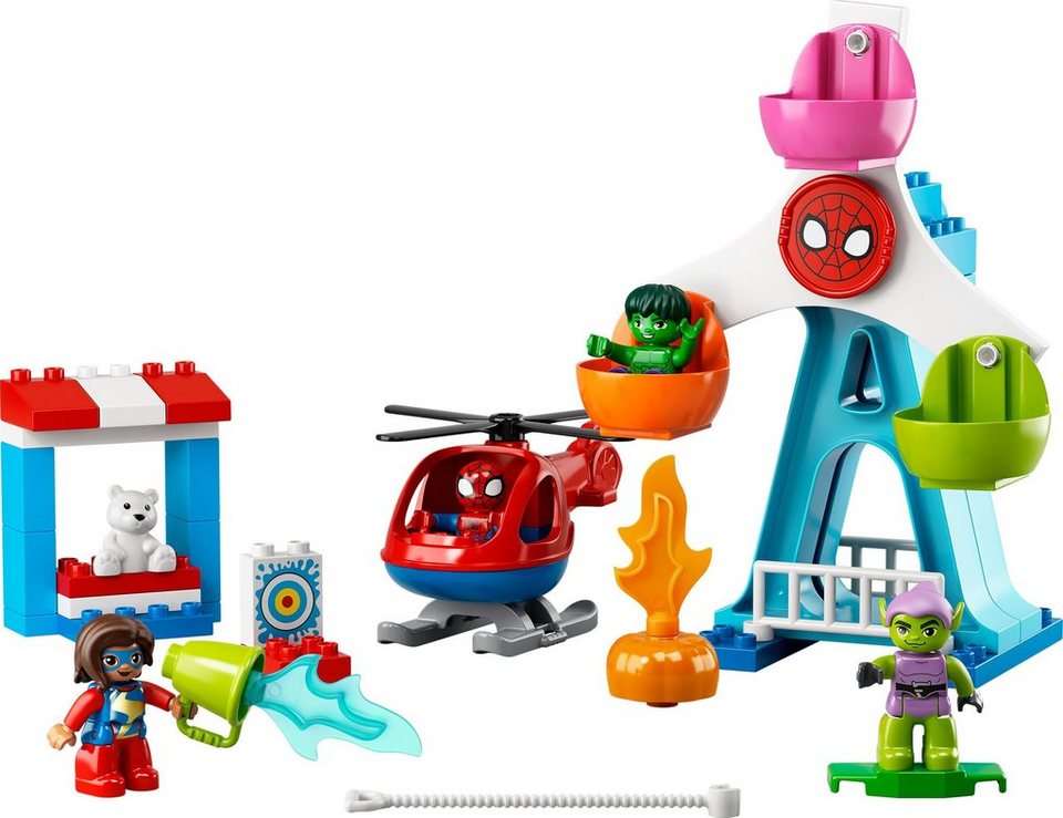 LEGO® LEGO Spider-Man & Friends: Jahrmarktabenteuer Konstruktionsspielsteine