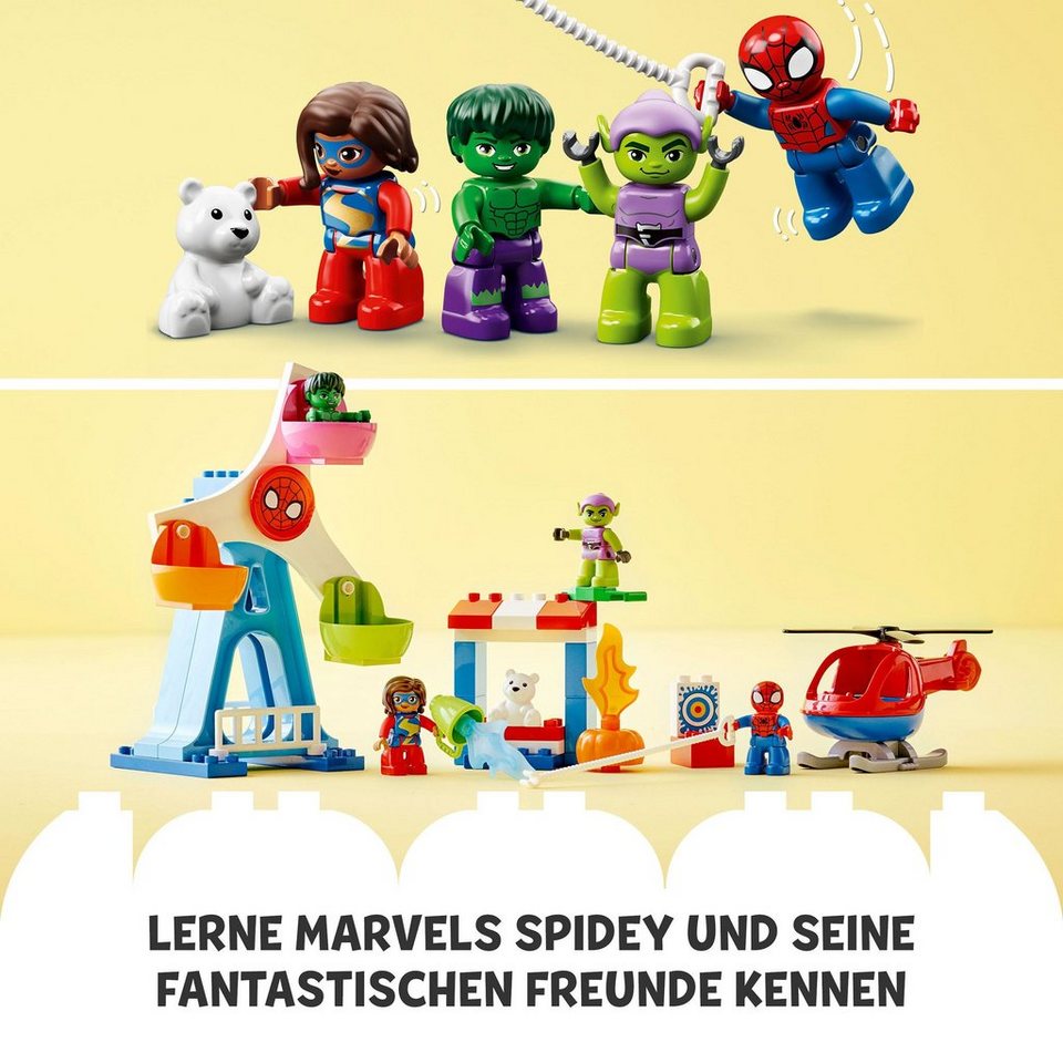 LEGO® LEGO Spider-Man & Friends: Jahrmarktabenteuer Konstruktionsspielsteine