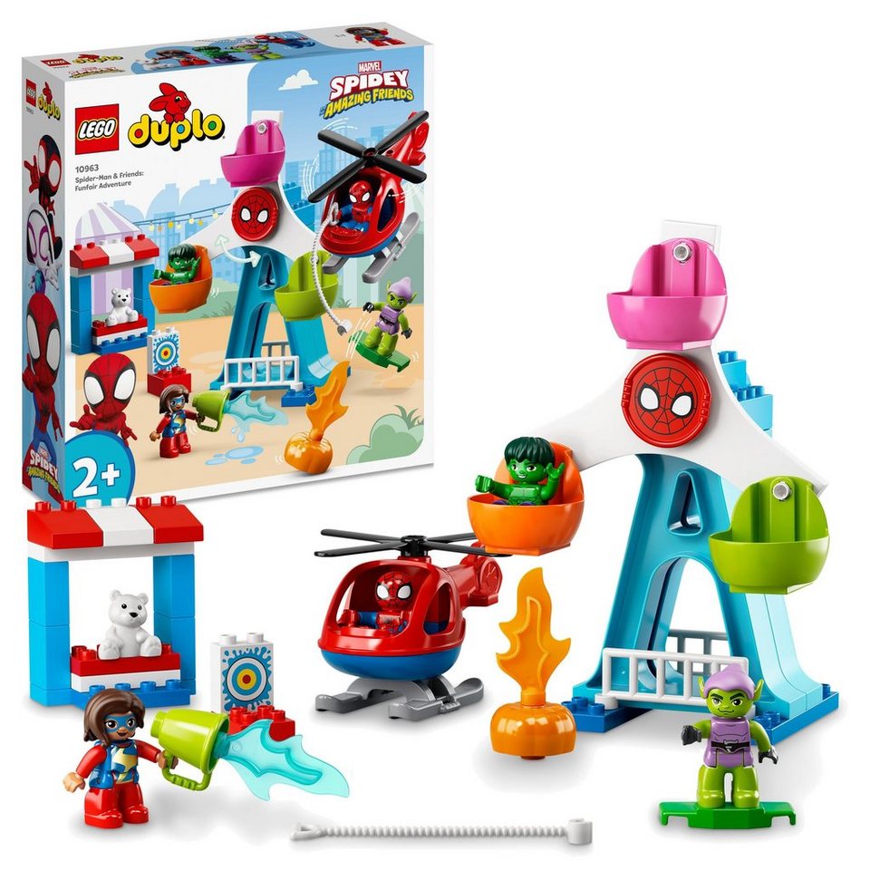 LEGO® LEGO Spider-Man & Friends: Jahrmarktabenteuer Konstruktionsspielsteine