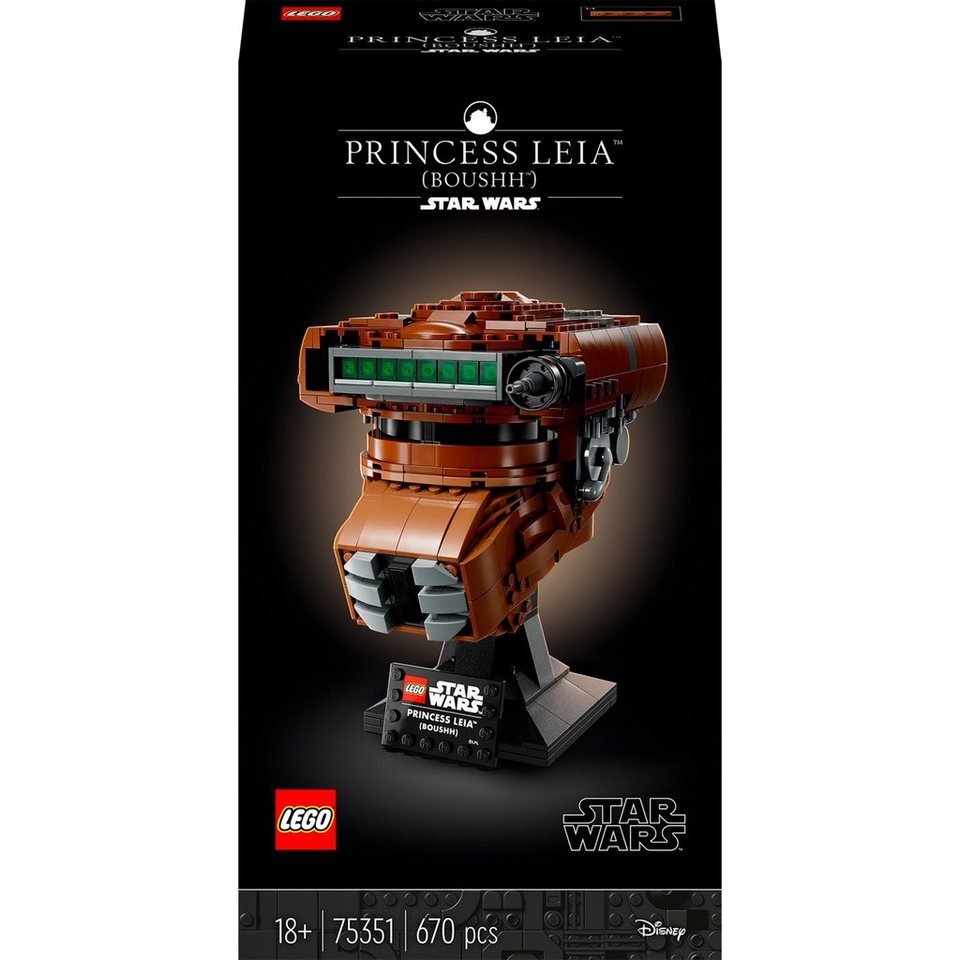 LEGO® LEGO Star Wars Prinzessin Leia (Boushh) Helm, Spielbausteine