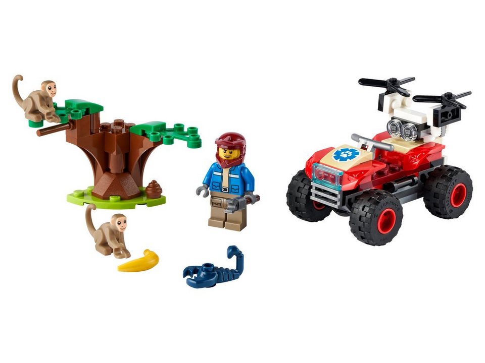 LEGO® LEGO Tierrettungs-Quad Konstruktionsspielsteine