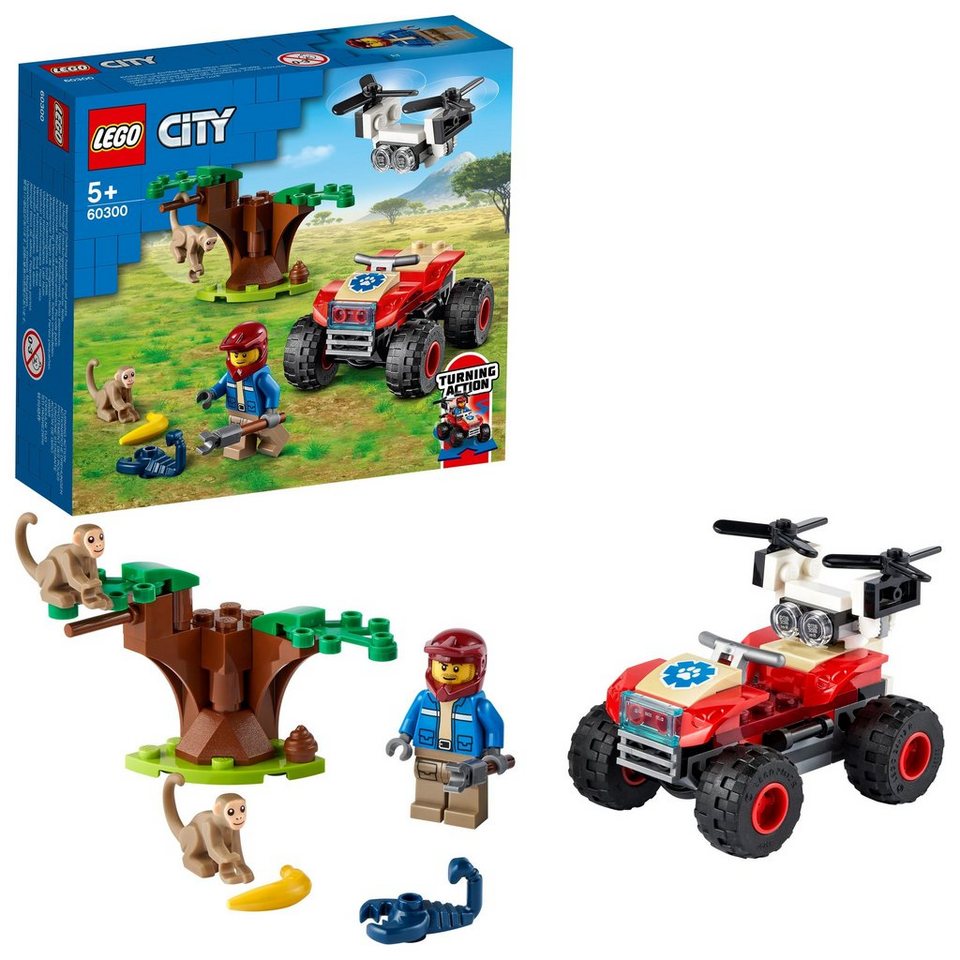 LEGO® LEGO Tierrettungs-Quad Konstruktionsspielsteine