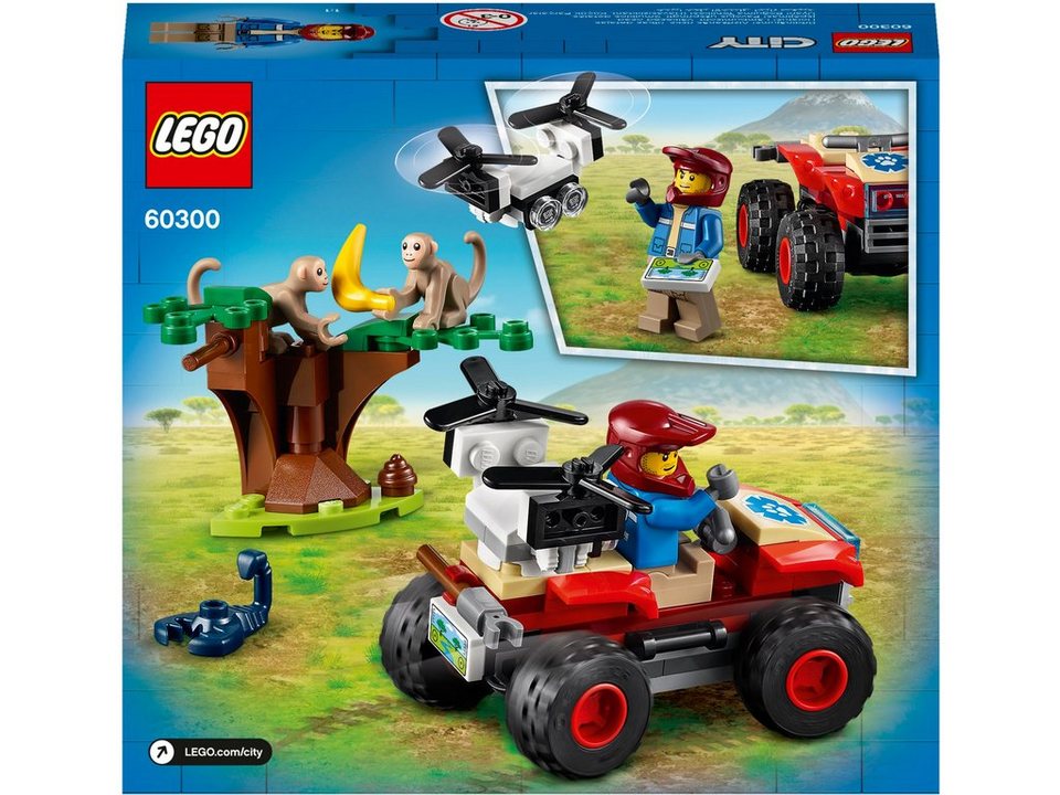 LEGO® LEGO Tierrettungs-Quad Konstruktionsspielsteine