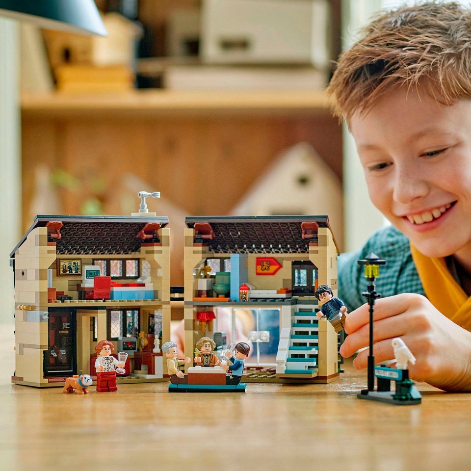 LEGO® Ligusterweg: Tante Magdas Besuch (76451), LEGO Harry Potter™ Konstruktionsspielsteine, (639 St), Made in Europe