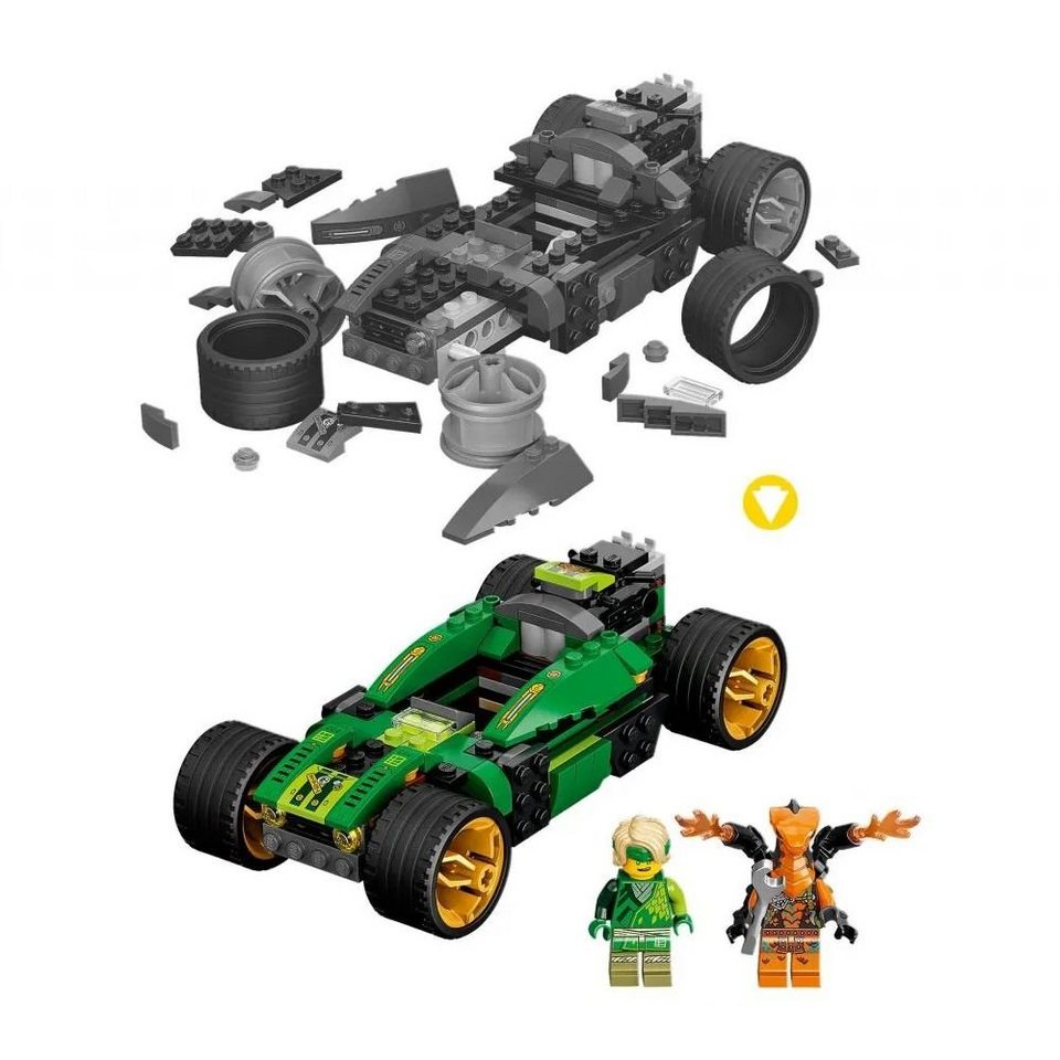 LEGO® Lloyds Rennwagen EVO 3 Stufen Rennauto LEGO NINJAGO® 71763 Spielbausteine