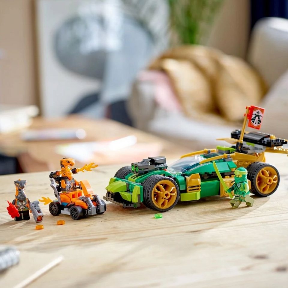 LEGO® Lloyds Rennwagen EVO 3 Stufen Rennauto LEGO NINJAGO® 71763 Spielbausteine