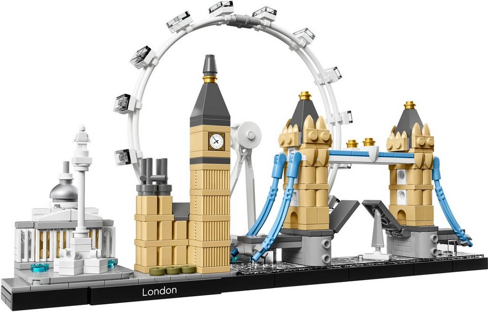 LEGO® London (21034), LEGO® Architecture Konstruktionsspielsteine, (468 St), Made in Europe