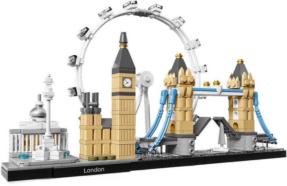 LEGO® London (21034), LEGO® Architecture Konstruktionsspielsteine, (468 St), Made in Europe