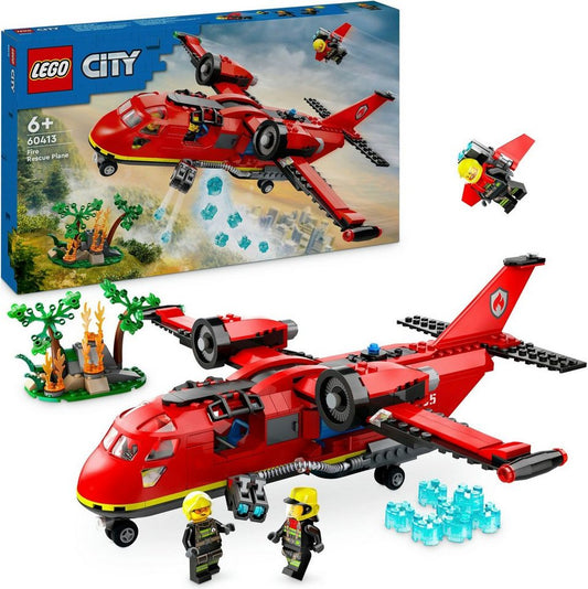 LEGO® Löschflugzeug (60413), LEGO City Konstruktionsspielsteine, (478 St), Made in Europe
