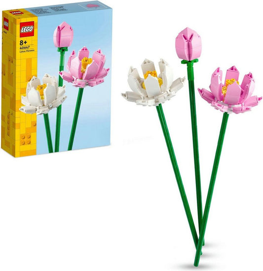LEGO® Lotusblumen (40647), Lego Botanicals Konstruktionsspielsteine, (220 St), Made in Europe