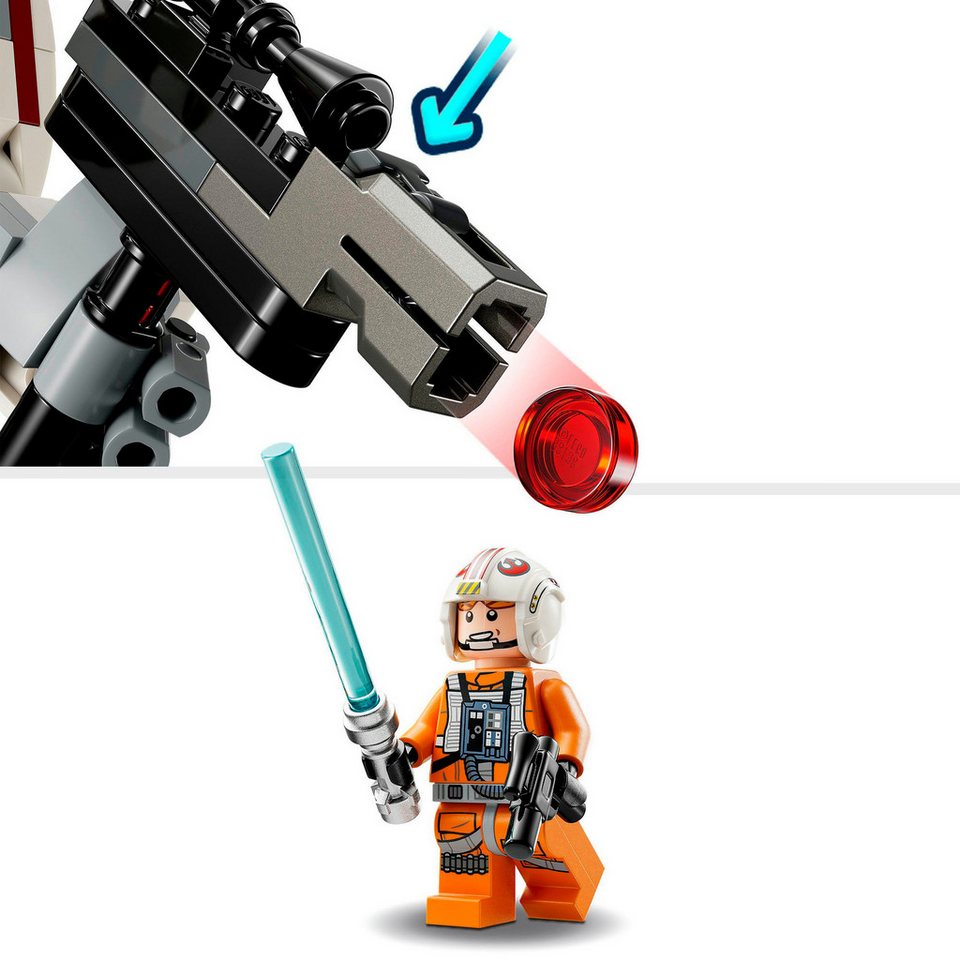 LEGO® Luke Skywalkers™ X-Wing™ Mech (75390), LEGO Star Wars™ Konstruktionsspielsteine, (195 St), Made in Europe