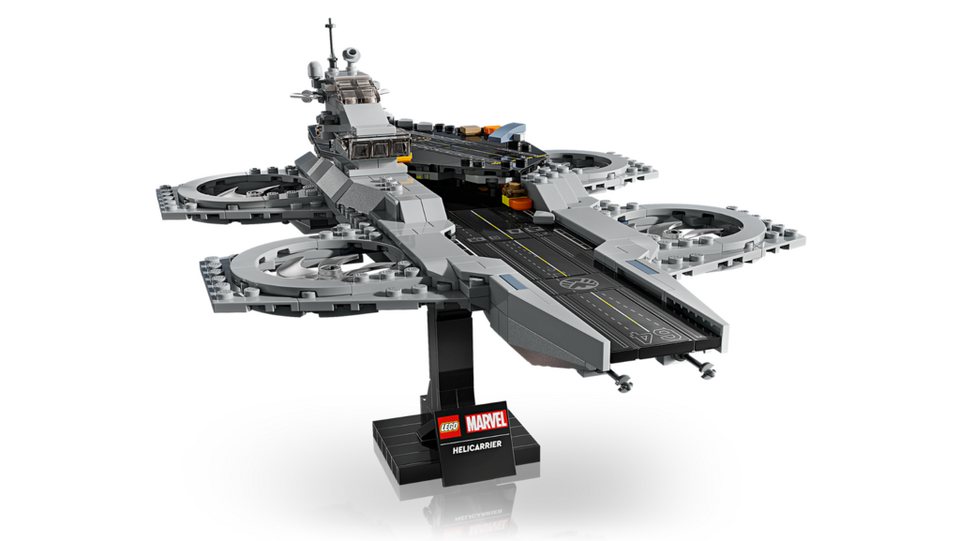 LEGO® Marvel 76295 Helicarrier der Avengers Spielbausteine, (Set, 509 St., Set)
