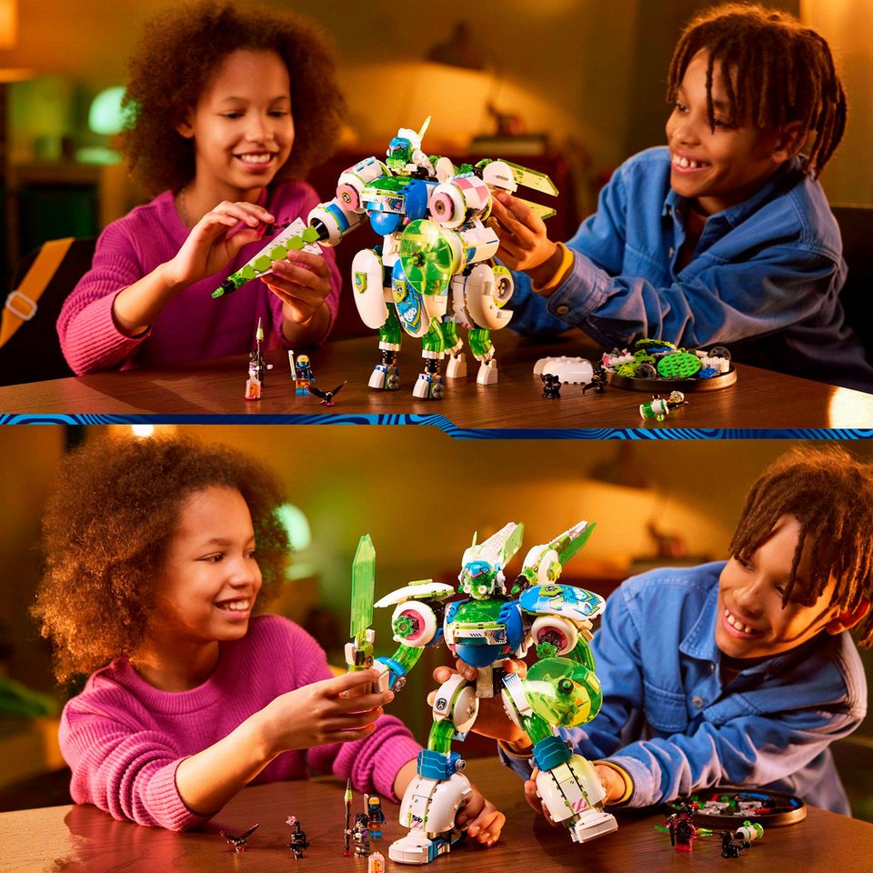 LEGO® Mateo und Z-Blob der Ritter-Mech (71485), LEGO DREAMZzz Konstruktionsspielsteine, (1333 St), Made in Europe