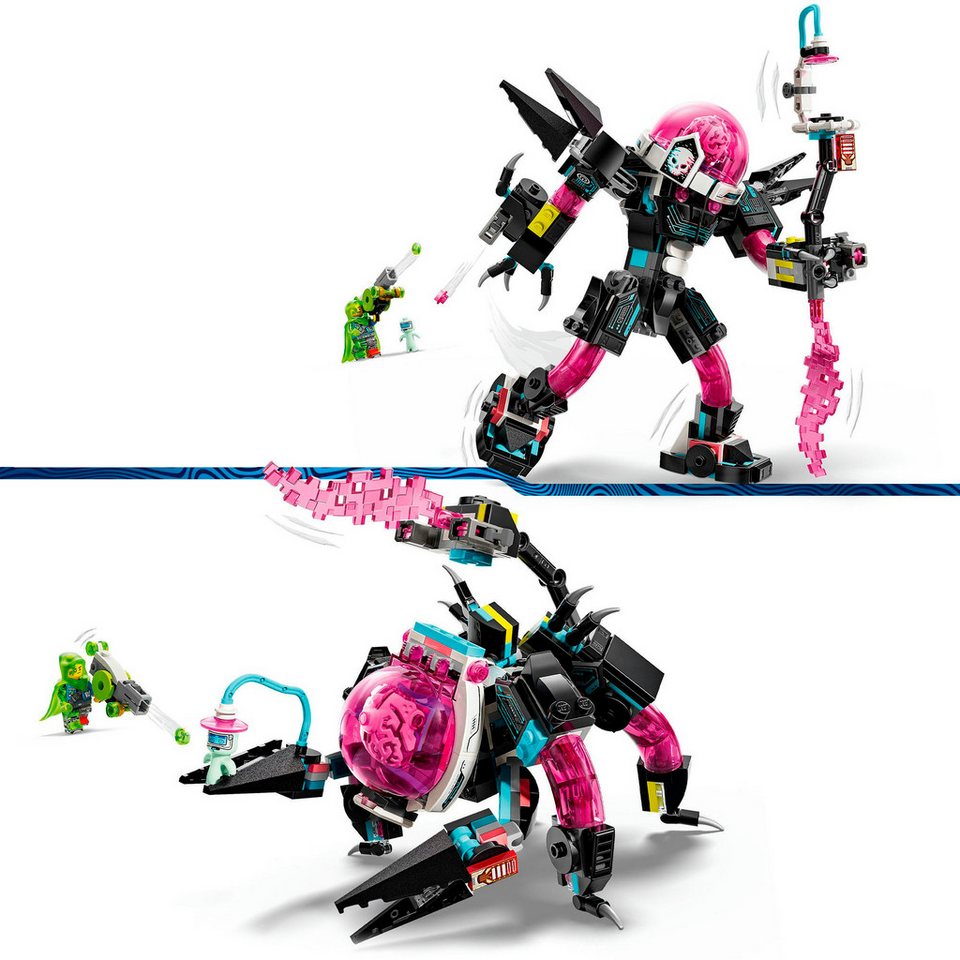 LEGO® Mateo vs. Cyberhirn-Mech (71495), LEGO DREAMZzz Konstruktionsspielsteine, (368 St), Made in Europe