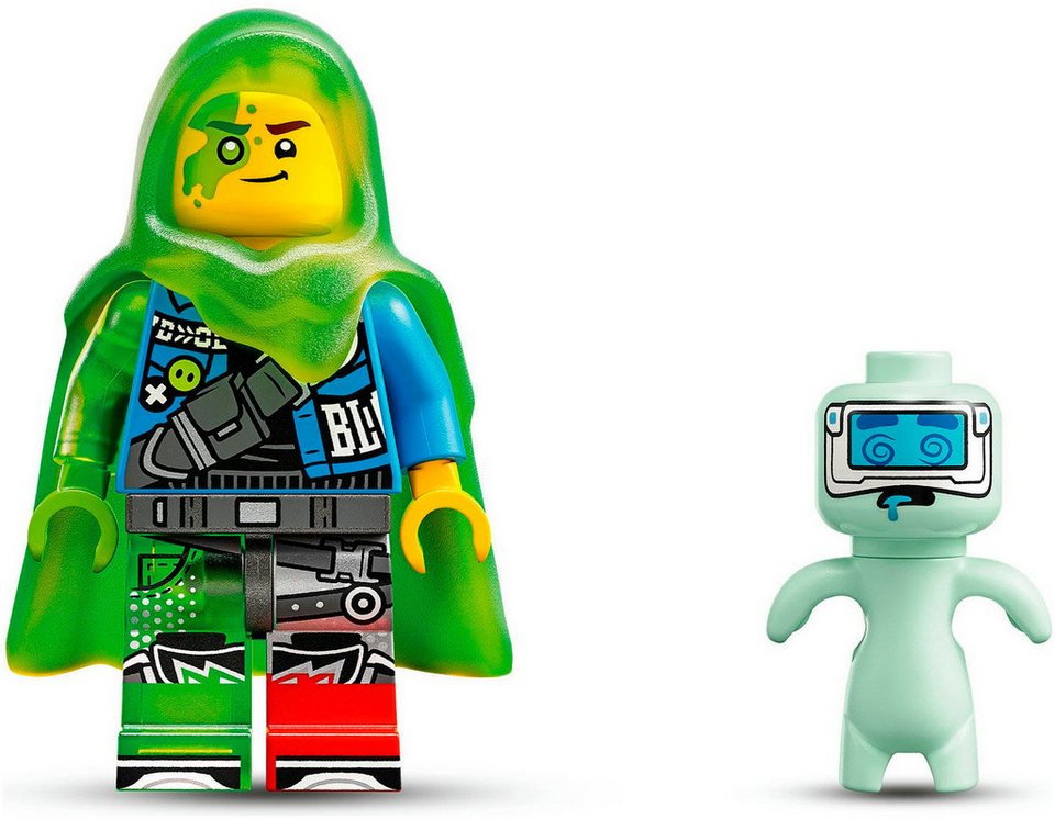 LEGO® Mateo vs. Cyberhirn-Mech (71495), LEGO DREAMZzz Konstruktionsspielsteine, (368 St), Made in Europe