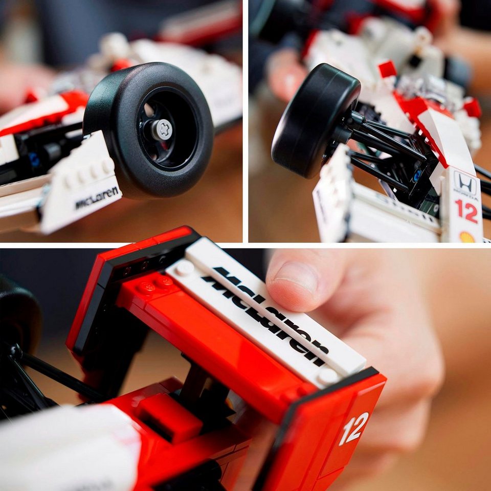 LEGO® McLaren MP4/4 & Ayrton Senna (10330), LEGO® Icons Konstruktionsspielsteine, (693 St), Made in Europe