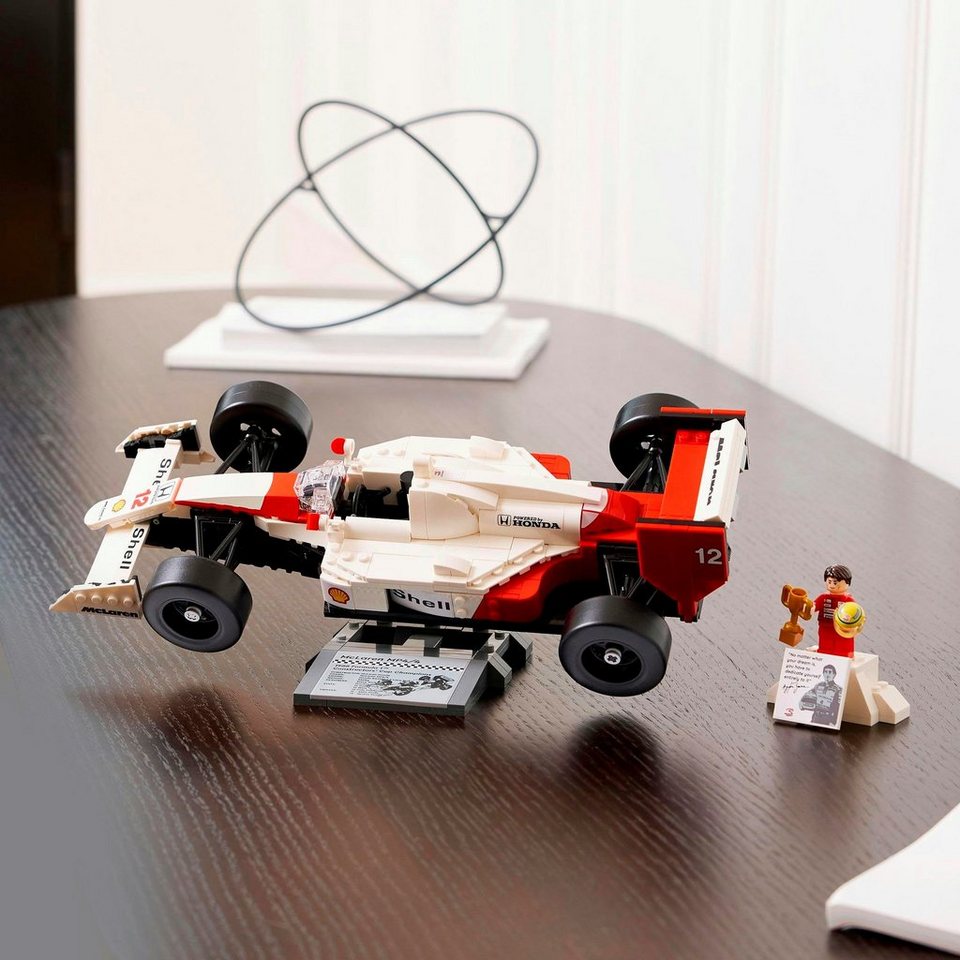 LEGO® McLaren MP4/4 & Ayrton Senna (10330), LEGO® Icons Konstruktionsspielsteine, (693 St), Made in Europe