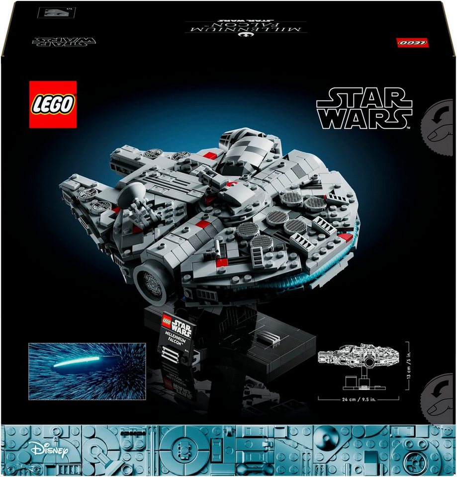 LEGO® Millennium Falcon™ LEGO (75375), LEGO® Star Wars™ Konstruktionsspielsteine, (921 St), Made in Europe