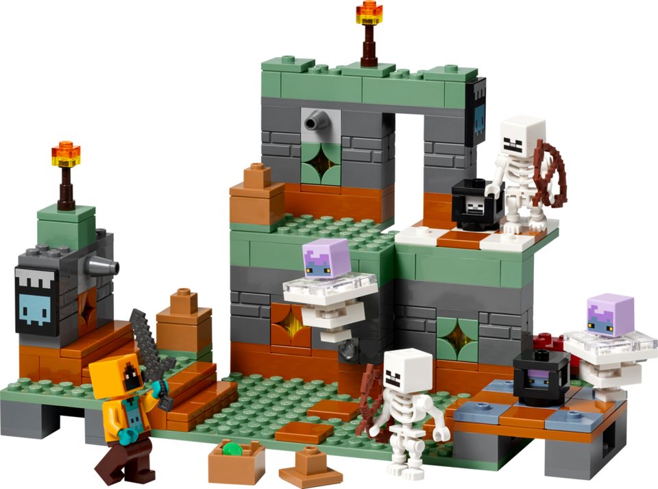 LEGO® Minecraft 21271 Prüfungskammern Spielbausteine, (Set, 322 St., Set)