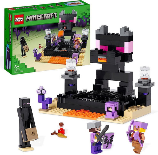 LEGO® Minecraft - Die End-Arena (21242) Konstruktions-Spielset, (252 St)
