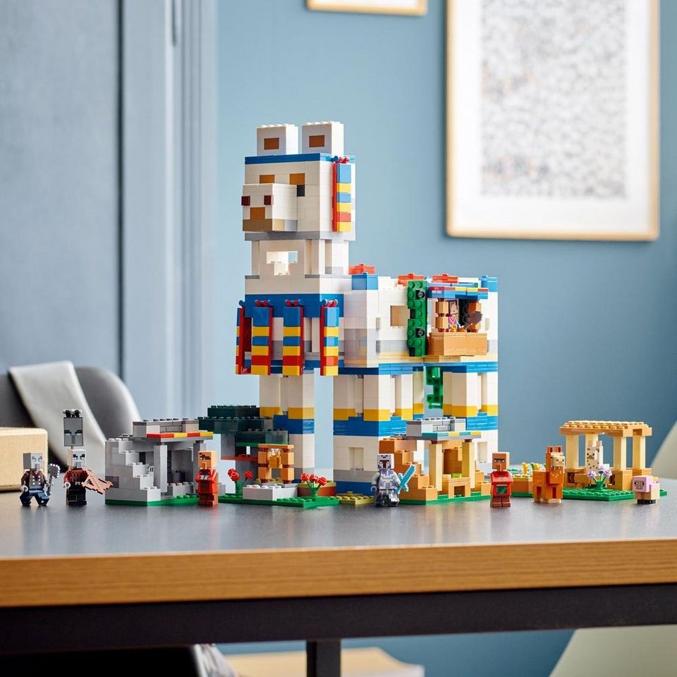 LEGO® Minecraft® 21188 Das Lamadorf Spielbausteine, (1252 St)