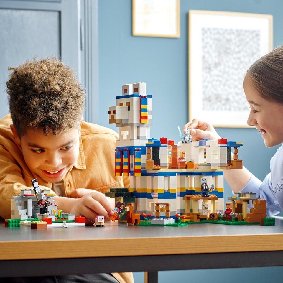 LEGO® Minecraft® 21188 Das Lamadorf Spielbausteine, (1252 St)