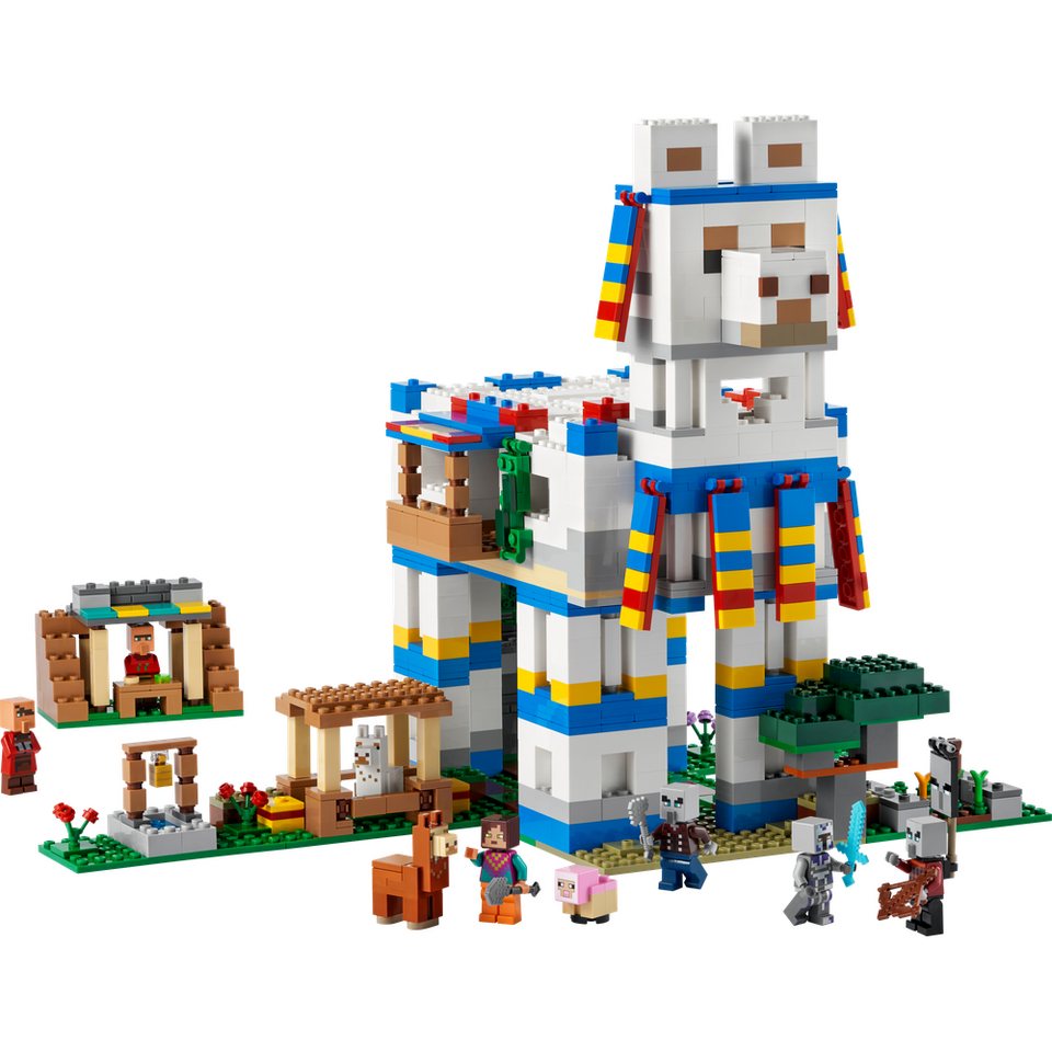 LEGO® Minecraft® 21188 Das Lamadorf Spielbausteine, (1252 St)