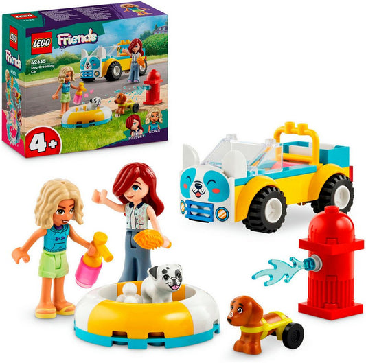 LEGO® Mobiler Hundesalon (42635), LEGO Friends Konstruktionsspielsteine, (60 St), Made in Europe