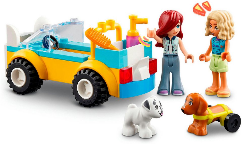 LEGO® Mobiler Hundesalon (42635), LEGO Friends Konstruktionsspielsteine, (60 St), Made in Europe