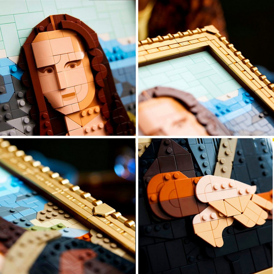 LEGO® Mona Lisa (31213), LEGO ART Konstruktionsspielsteine, (1503 St), Made in Europe