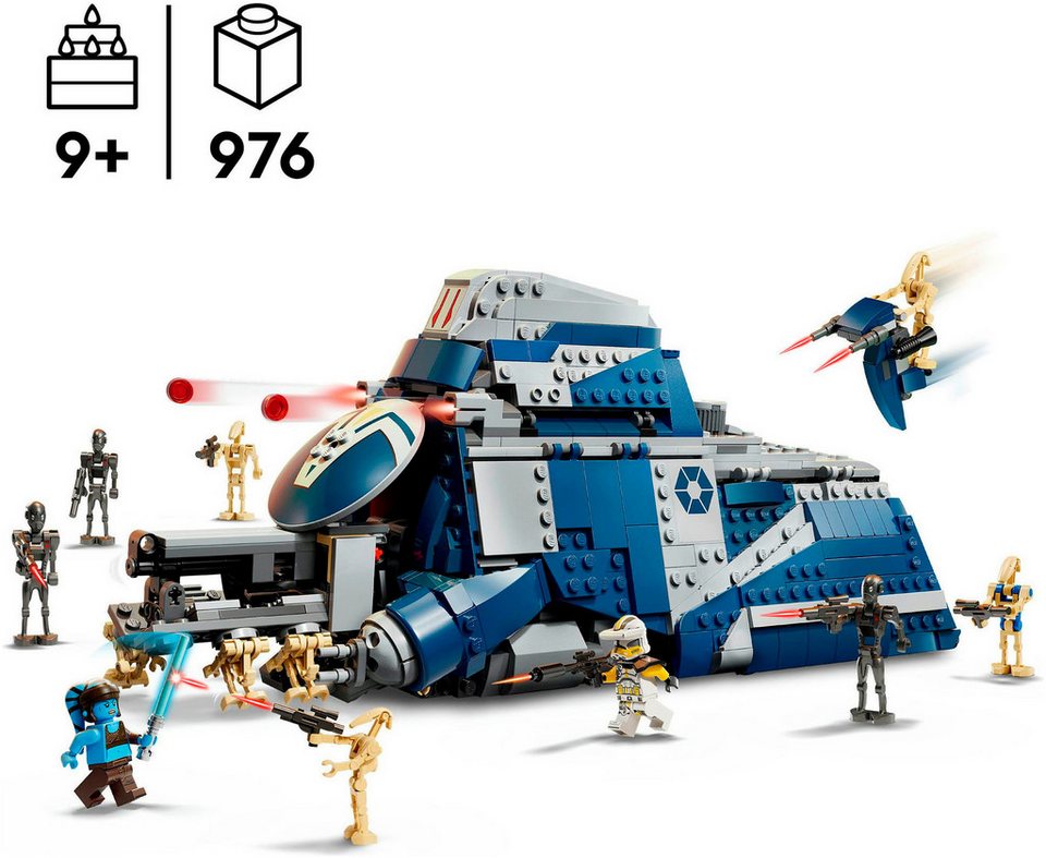 LEGO® MTT der Separatisten in der Schlacht von Felucia (75435) Konstruktionsspielsteine, (976 St), ; Made in Europe