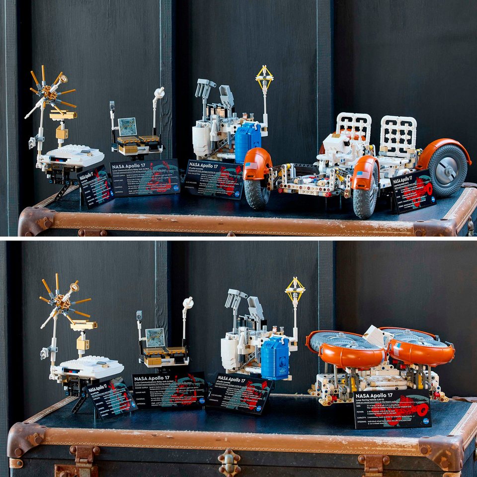 LEGO® NASA Apollo Lunar Roving Vehicle (LRV) (42182), LEGO Technic Konstruktionsspielsteine, (1913 St), Made in Europe