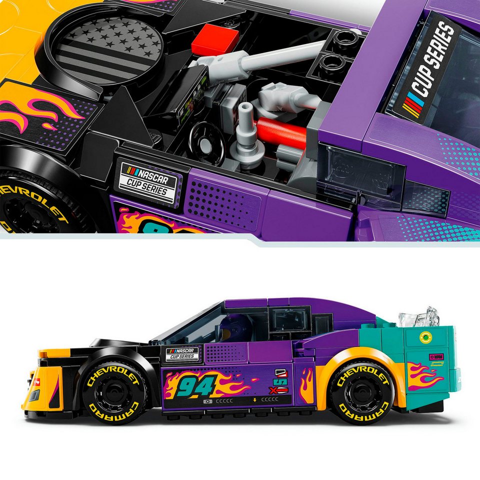 LEGO® NASCAR® Next Gen Chevrolet Camaro ZL1 (76935), LEGO Speed Champions Konstruktionsspielsteine, (328 St), Made in Europe