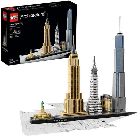 LEGO® New York City (21028), LEGO® Architecture Konstruktionsspielsteine, (598 St)