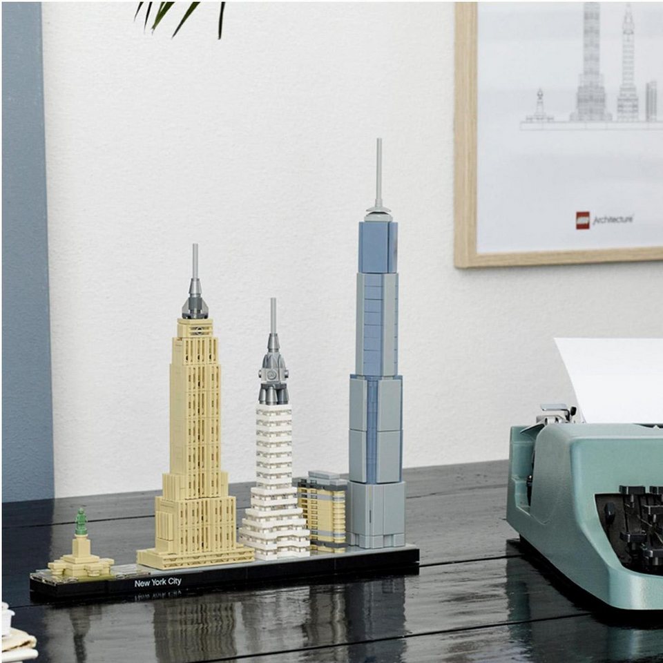 LEGO® New York City (21028), LEGO® Architecture Konstruktionsspielsteine, (598 St)
