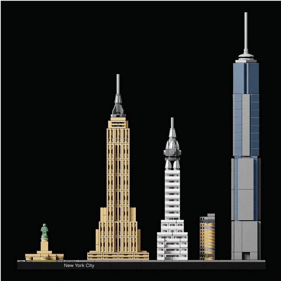 LEGO® New York City (21028), LEGO® Architecture Konstruktionsspielsteine, (598 St)
