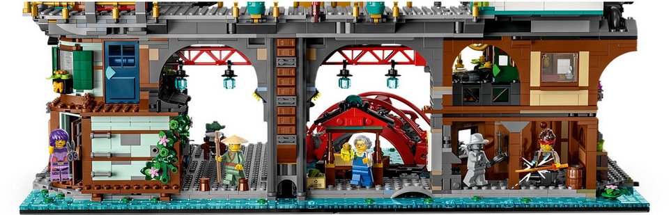 LEGO® Ninjago 71799 Die Märkte von NINJAGO® City Konstruktionsspielsteine