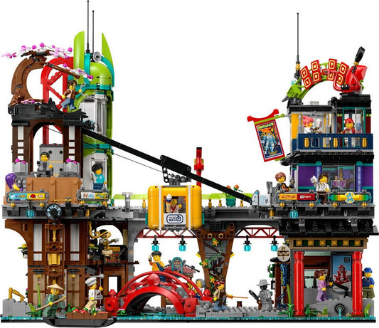 LEGO® Ninjago 71799 Die Märkte von NINJAGO® City Konstruktionsspielsteine