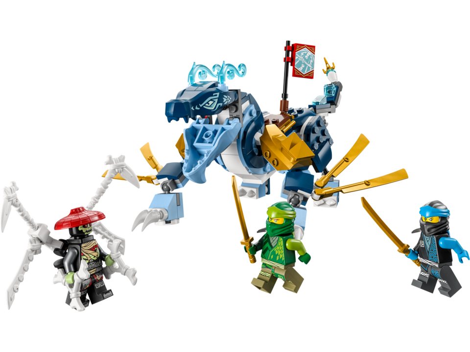 LEGO® NINJAGO 71800 Nyas Wasserdrache EVO Spielbausteine, (Set, 173 St., Set)
